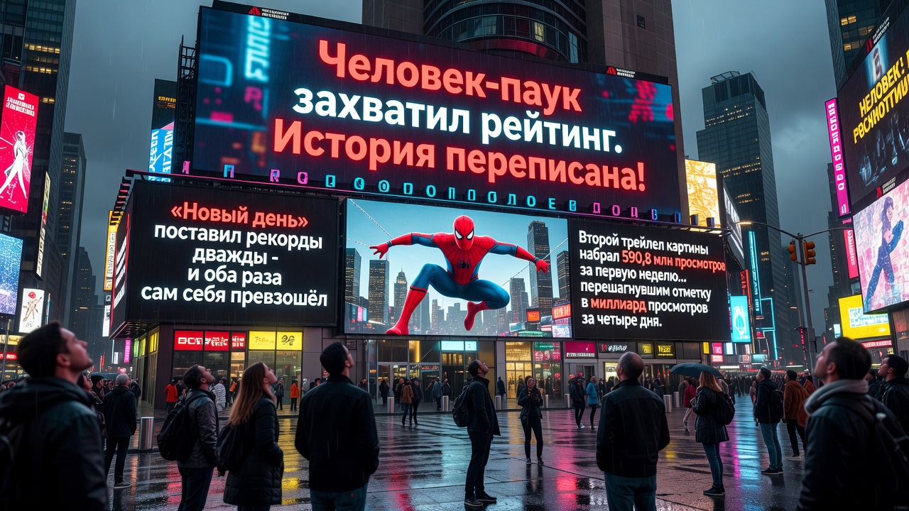 Человек-паук захватил рейтинг. История переписана!