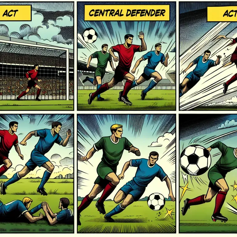 как называется центральный защитник в футболе