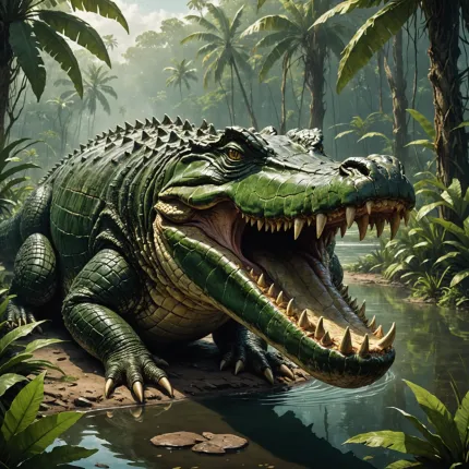 Животные: Удивительный мир природы и самый большой крокодил в мире