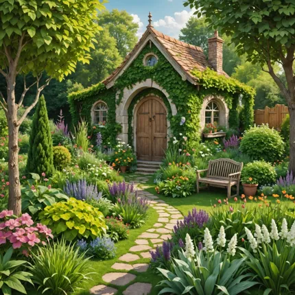 Искусство сада: где природа встречается с вдохновением