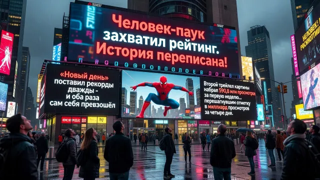 Человек-паук захватил рейтинг. История переписана!