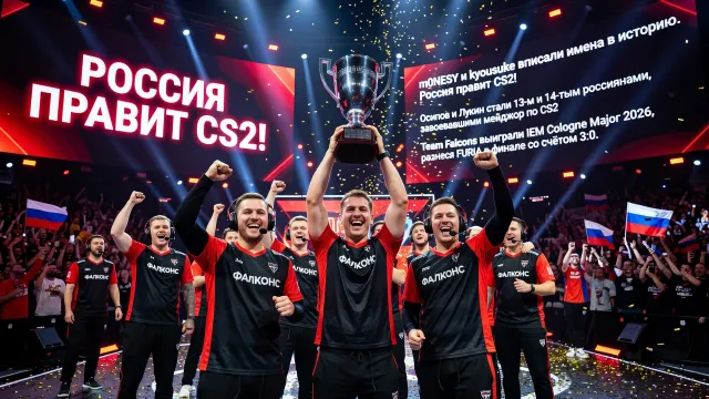 m0NESY и kyousuke вписали имена в историю. Россия правит CS2!